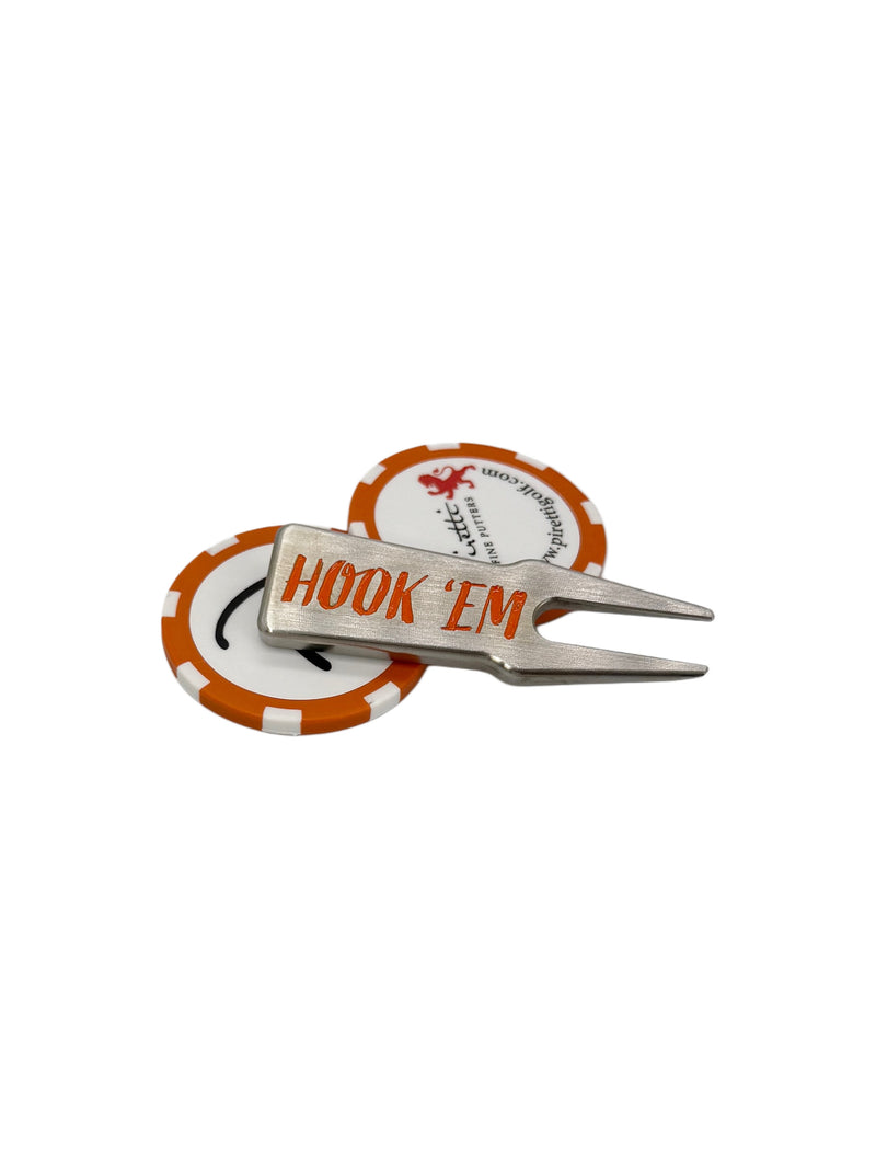 New Studio "Hook Em'" Alumni Mini Divot Tool