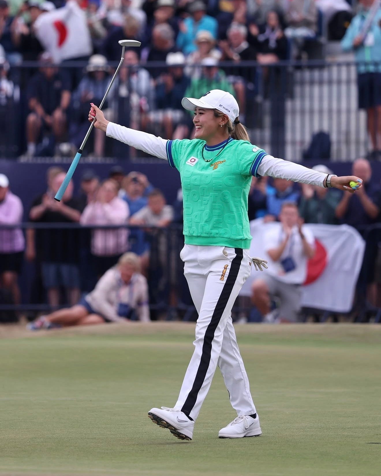 SHIHO KUWAKI WINS FIRST MAJOR WITH PIRETTI