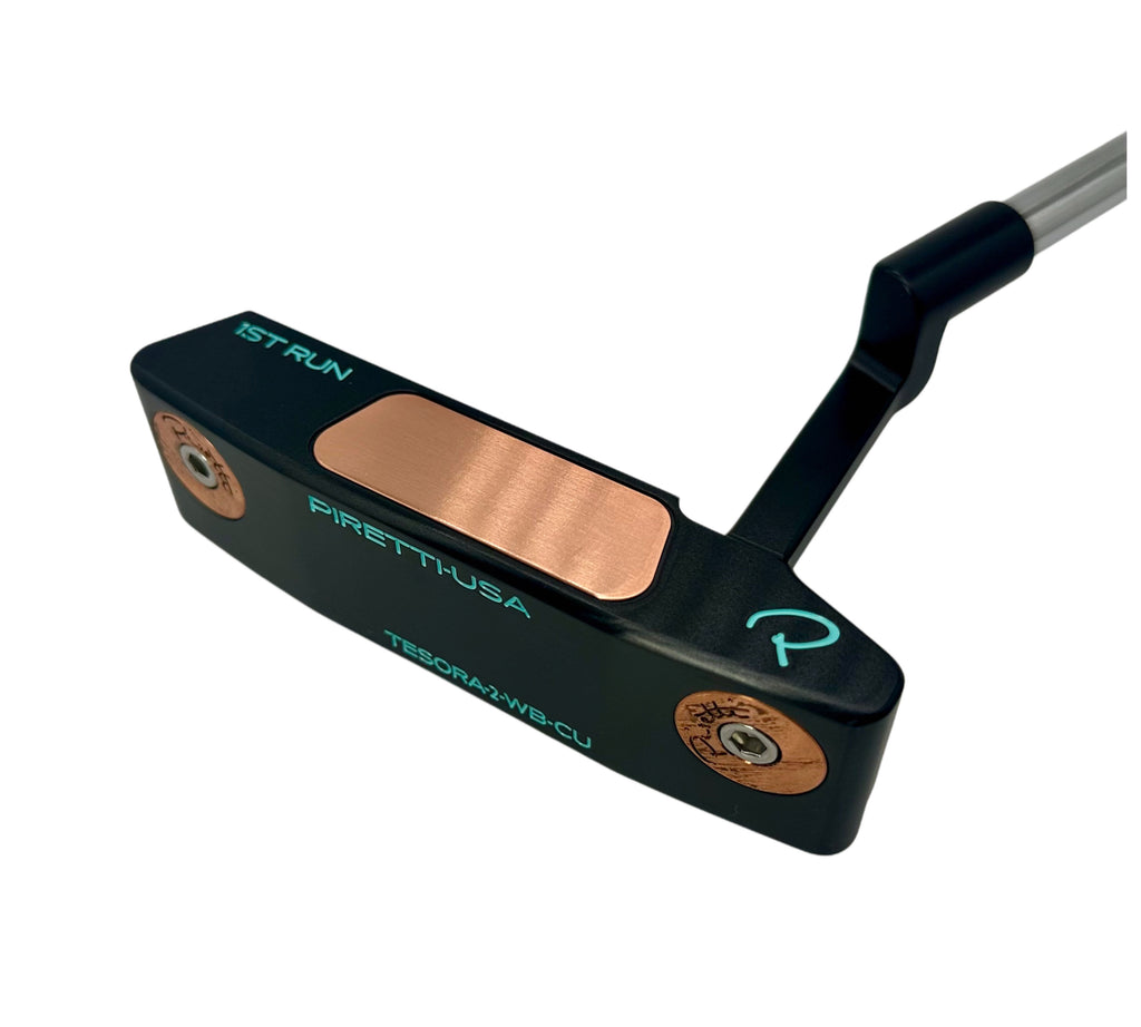 Limited Edition 1st Release Tesora 2 WB CU Black Finish – Piretti Golf