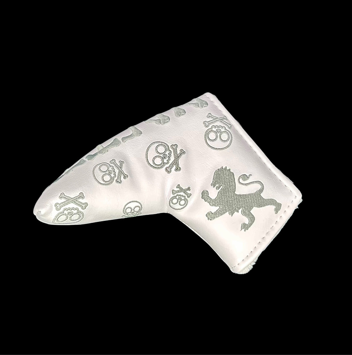 Tour Only Skull & Bones Headcover - White