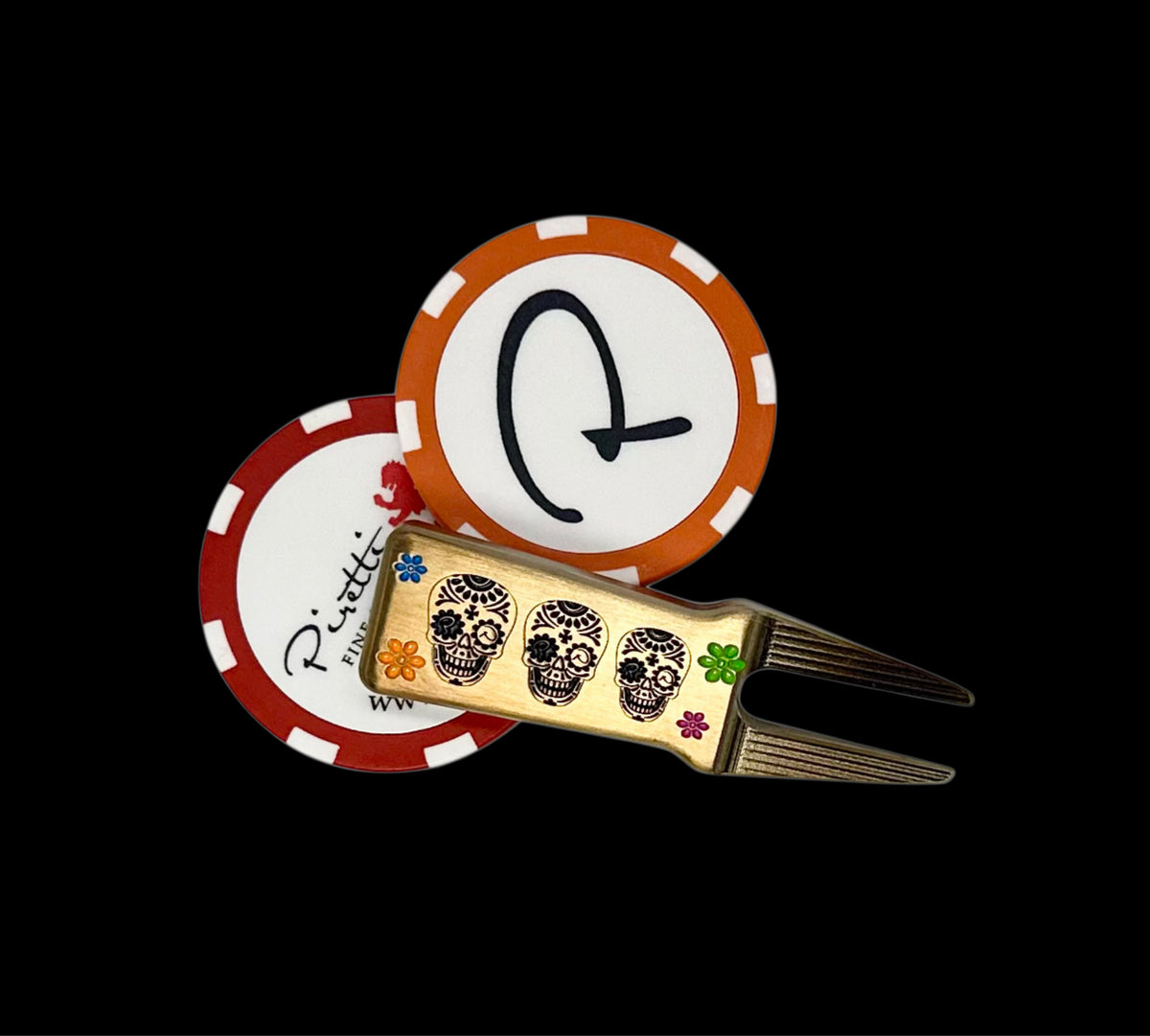 New Workshop Mini Dia de los Muertos Divot Tool
