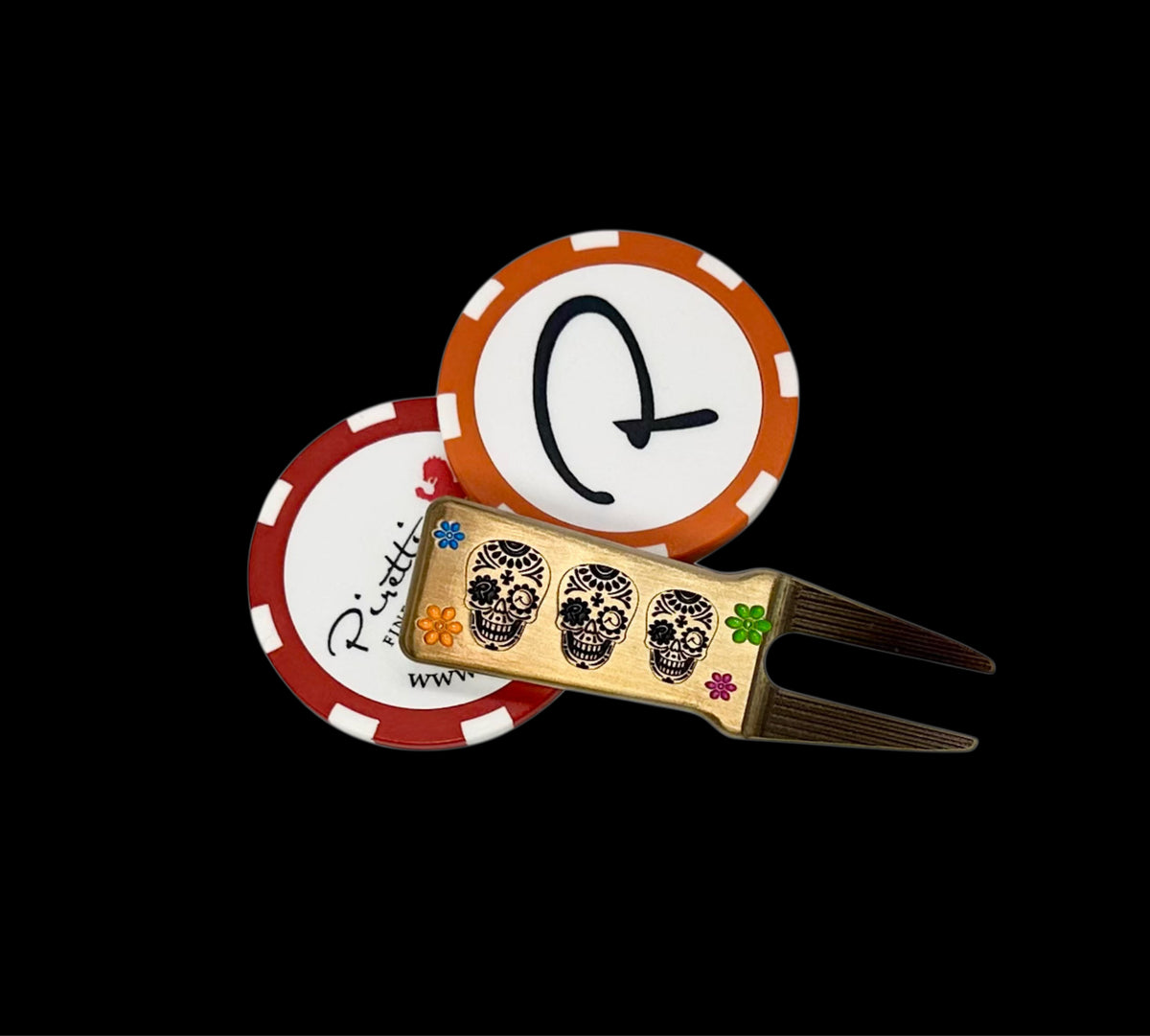 New Workshop Mini Dia de los Muertos Divot Tool