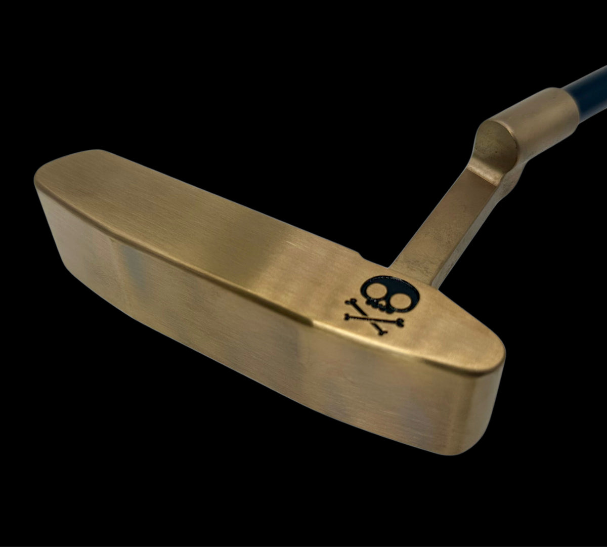 Studio GOAT "Skull & Bones" German Stainless Steel - Champagne Torched Finish W/UST Graphite Shaft