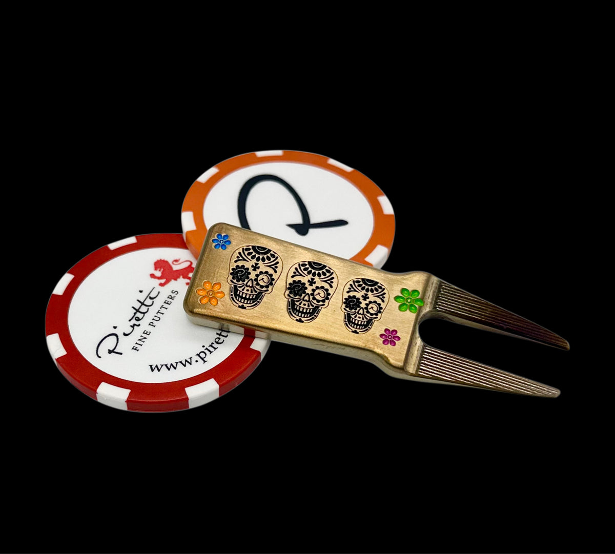 New Workshop Mini Dia de los Muertos Divot Tool