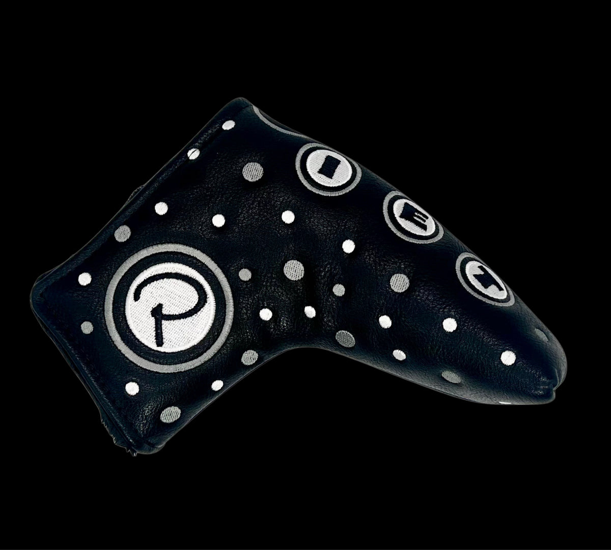 Tour Only Polka Dot Headcover - Black