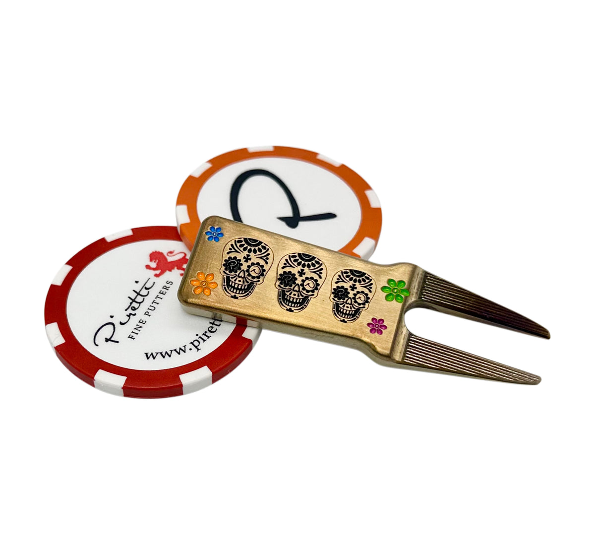 New Workshop Mini Dia de los Muertos Divot Tool