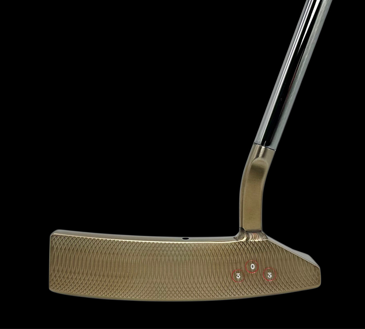 Workshop Model 2  303 Stainless Steel W/Champagne Torched Finish