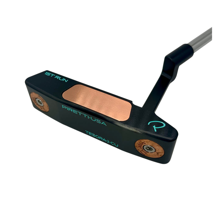 Piretti TESORA 2 パター MASTERY SERIES Limited Edition 1st Release Tesora 2 CU Black Finish – Piretti Golf