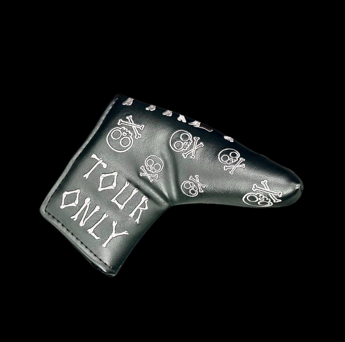 Tour Only Skull & Bones Headcover - Black