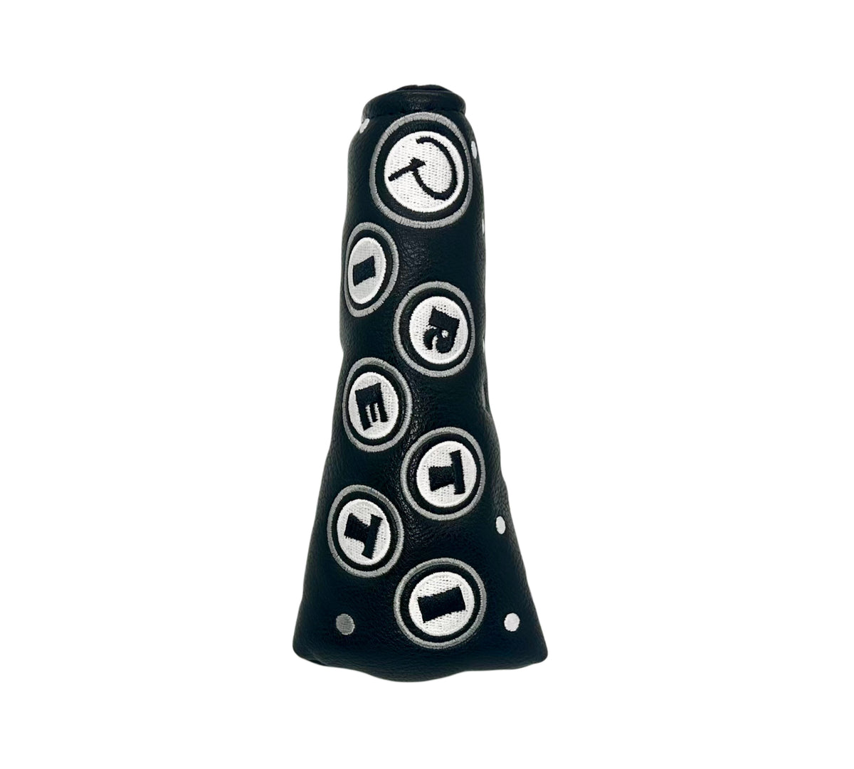 Tour Only Polka Dot Headcover - Black
