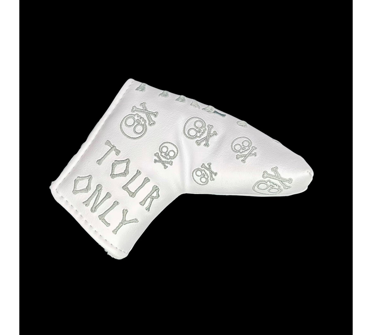 Tour Only Skull & Bones Headcover - White