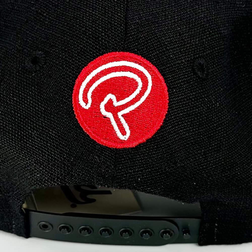 Piretti Cotton Twill Hood Hat - Black