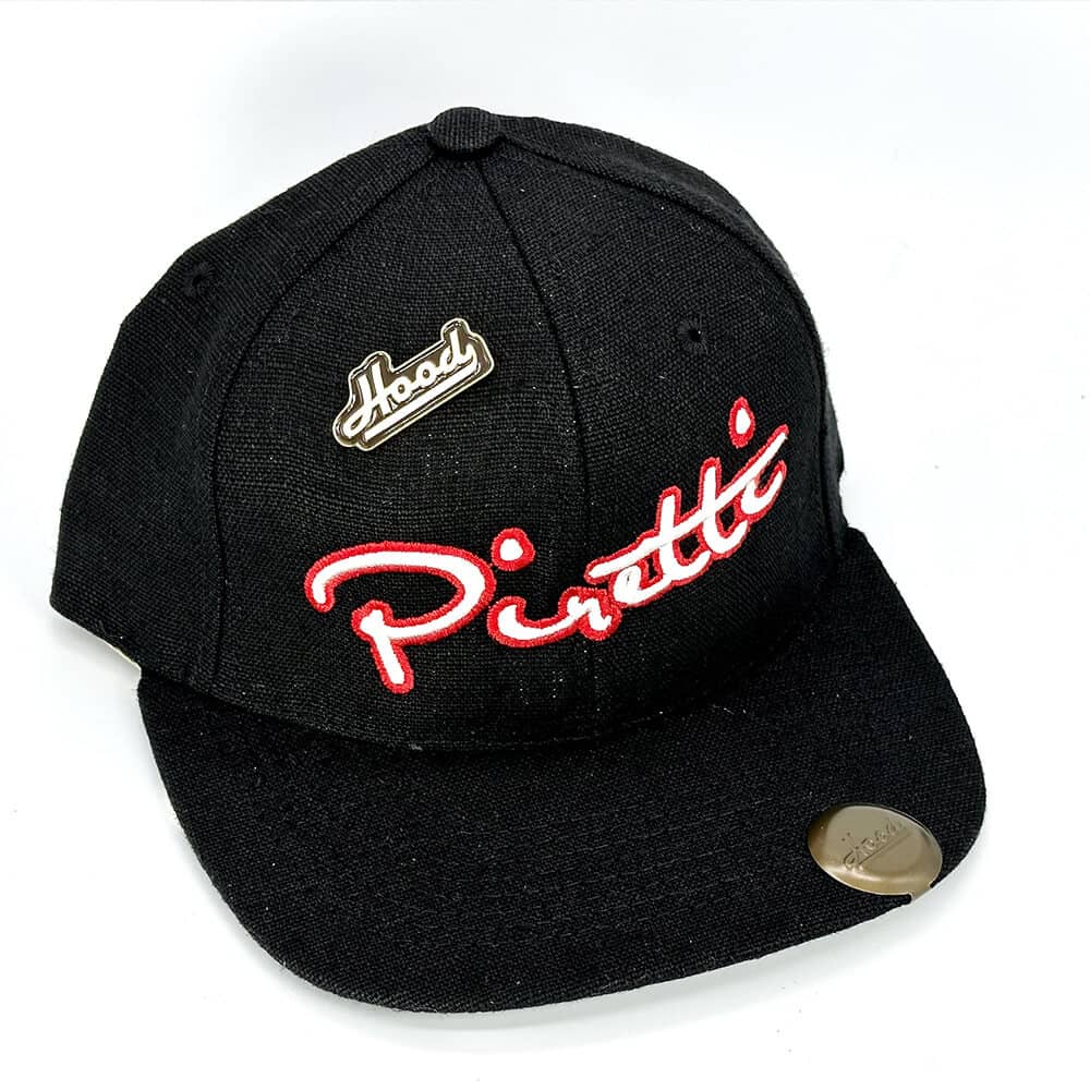 Piretti Cotton Twill Hood Hat - Black