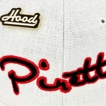 Piretti Cotton Twill Hood Hat - White