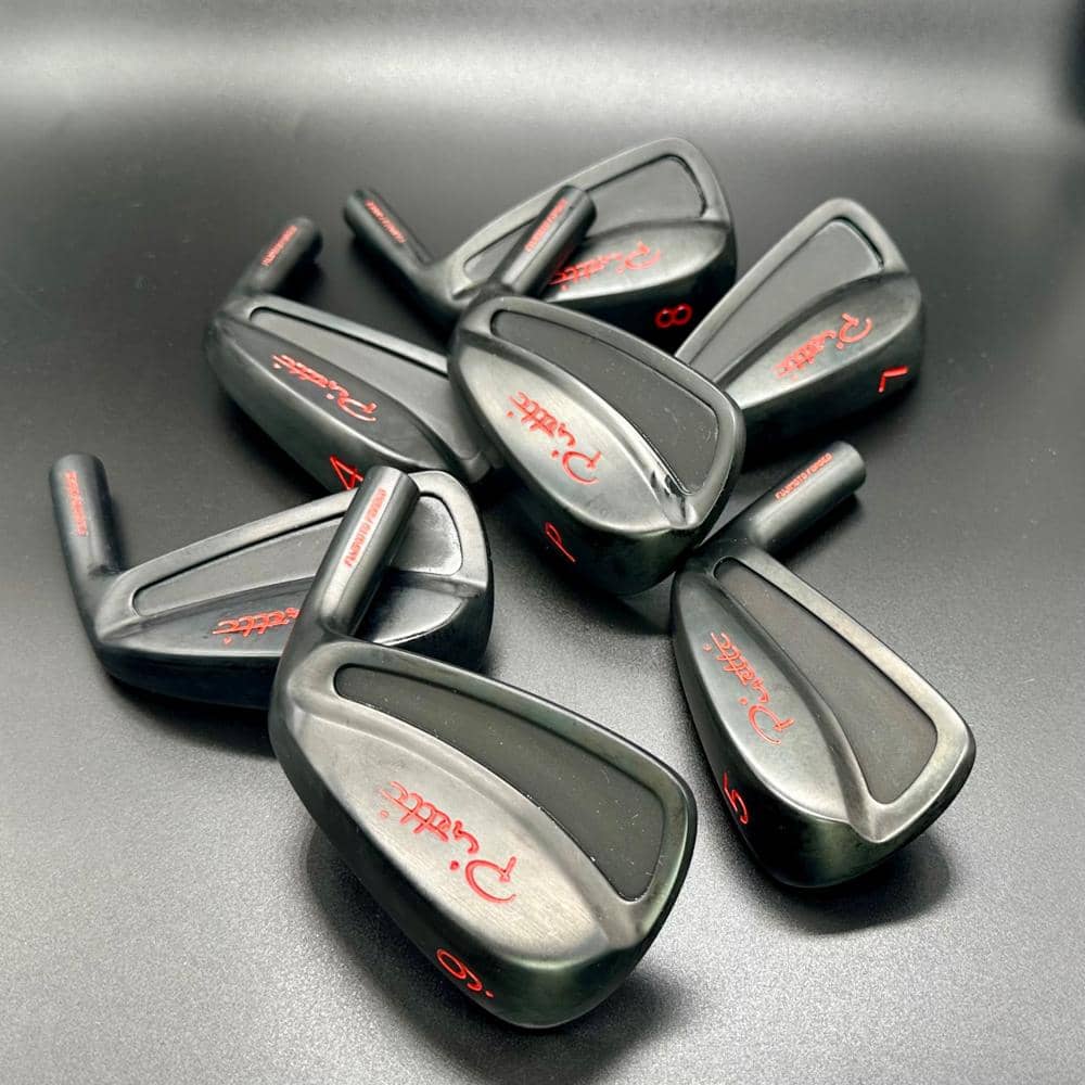 Piretti Special Edition Black Signature Forged Cavity Back Irons