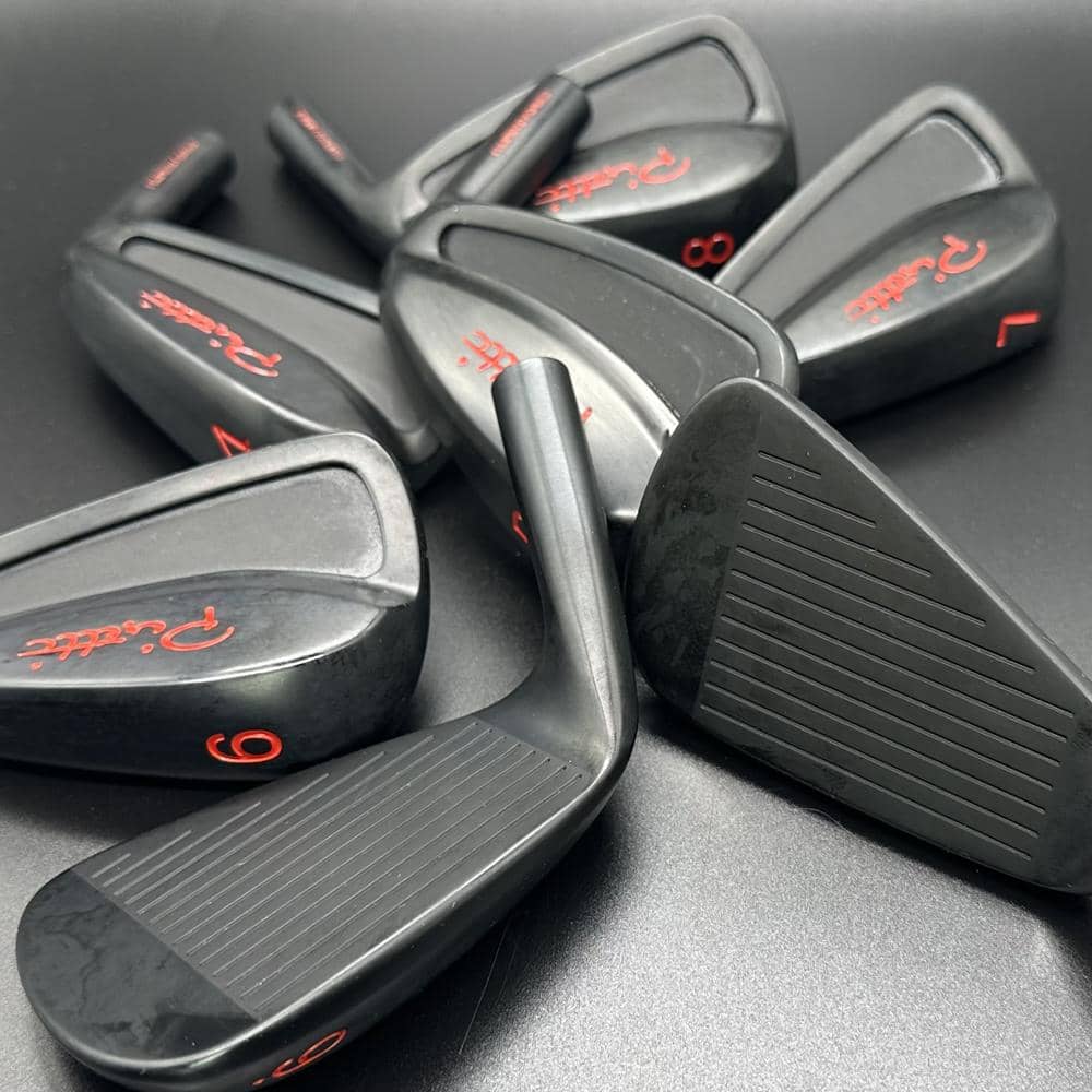 Piretti Special Edition Black Signature Forged Cavity Back Irons