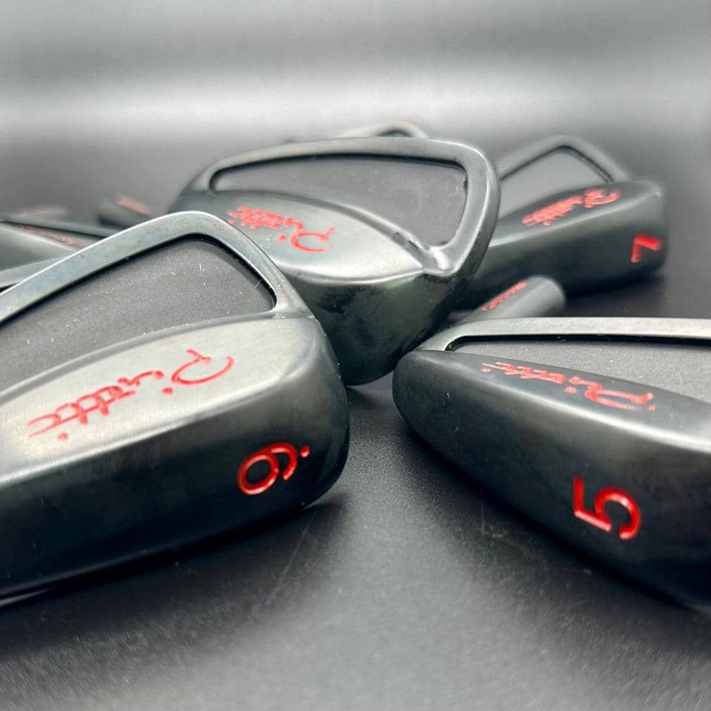 Piretti Special Edition Black Signature Forged Cavity Back Irons