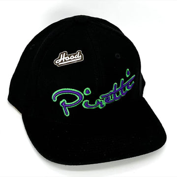 Piretti Cotton Twill Hood Hat - Black