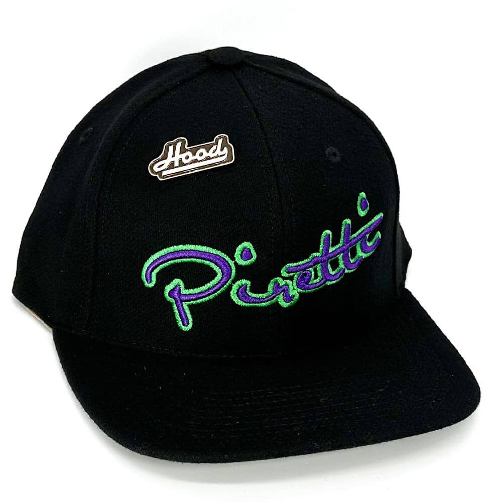 Piretti Cotton Twill Hood Hat - Black