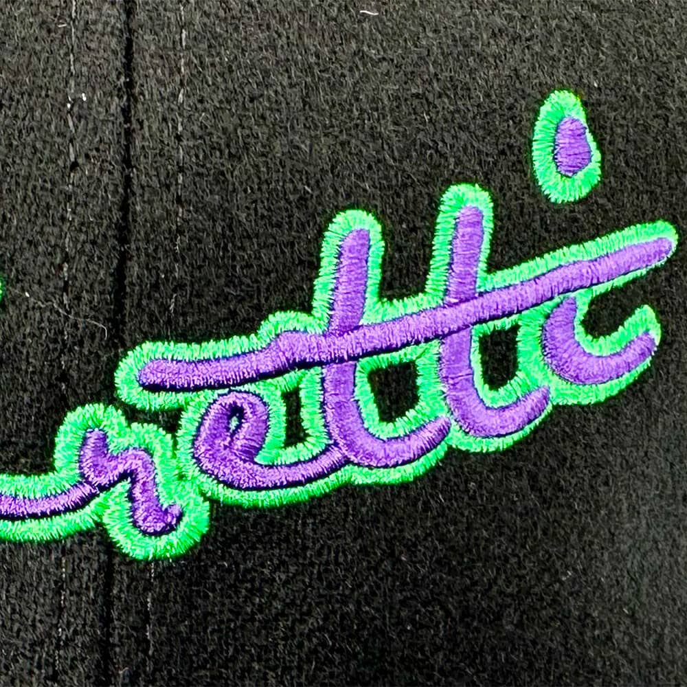 Piretti Cotton Twill Hood Hat - Black