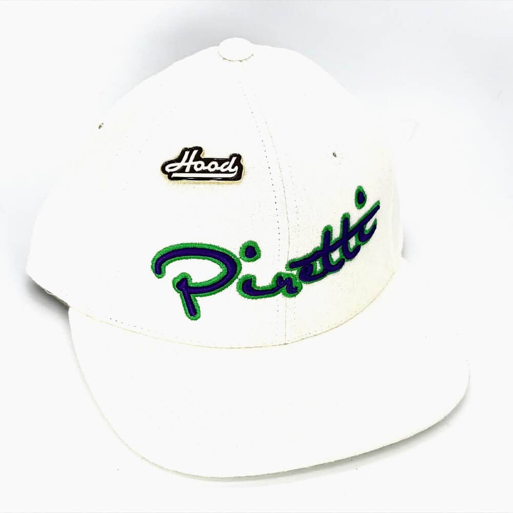Piretti Cotton Twill Hood Hat - White