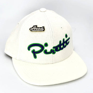 Piretti Cotton Twill Hood Hat - White