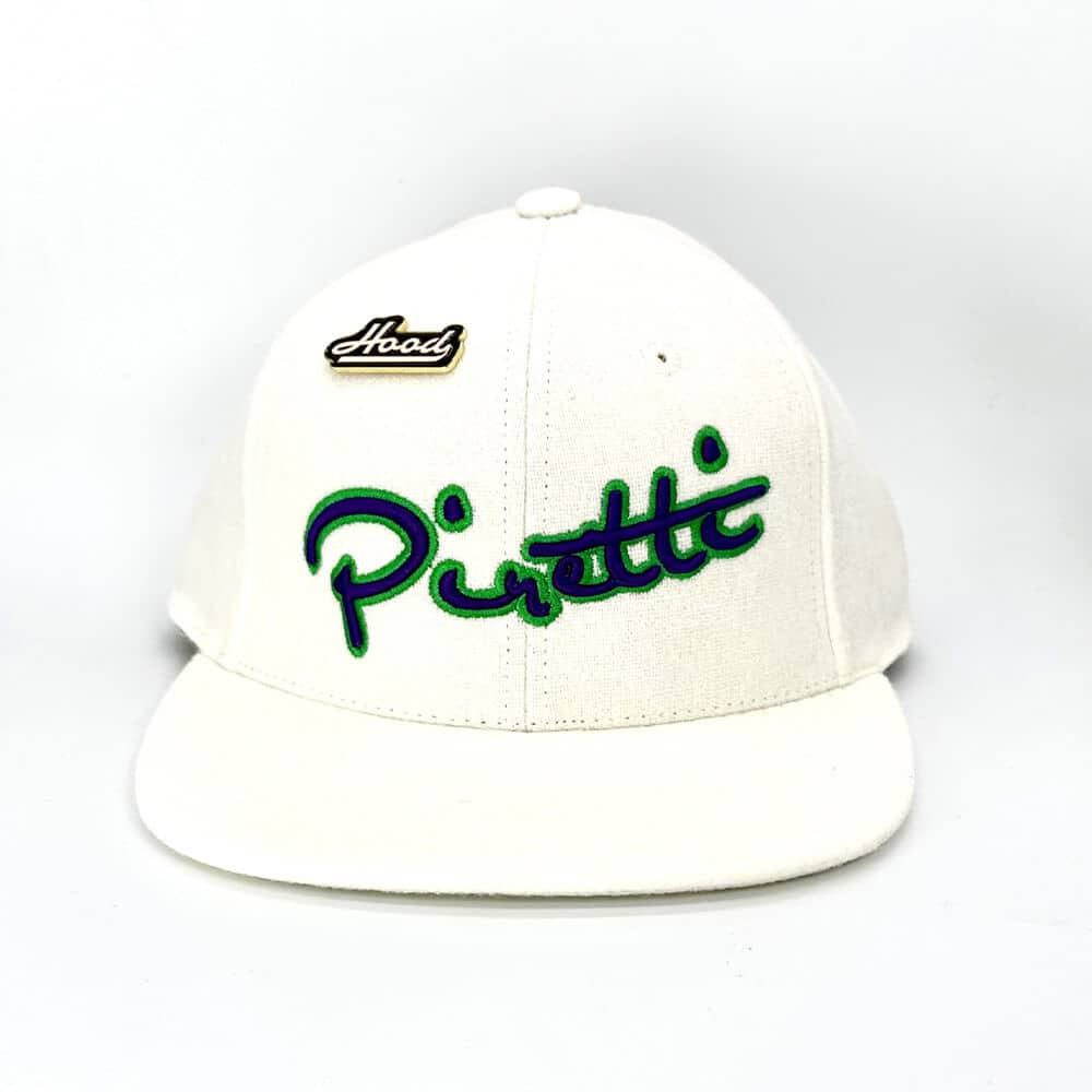 Piretti Cotton Twill Hood Hat - White