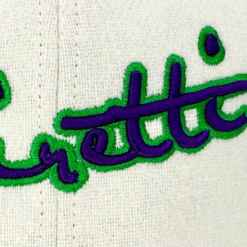 Piretti Cotton Twill Hood Hat - White