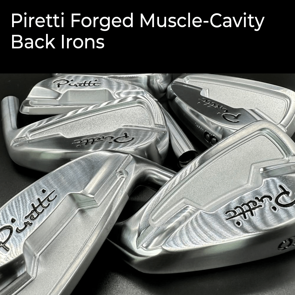 Piretti Forged Muscle-Cavity Back Irons - Trade Show Display Set