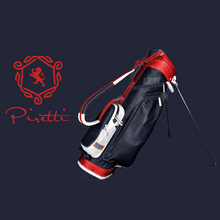 Piretti Limited Edition Leather Sun Mountain USA Stand Bag - Red/White/Navy
