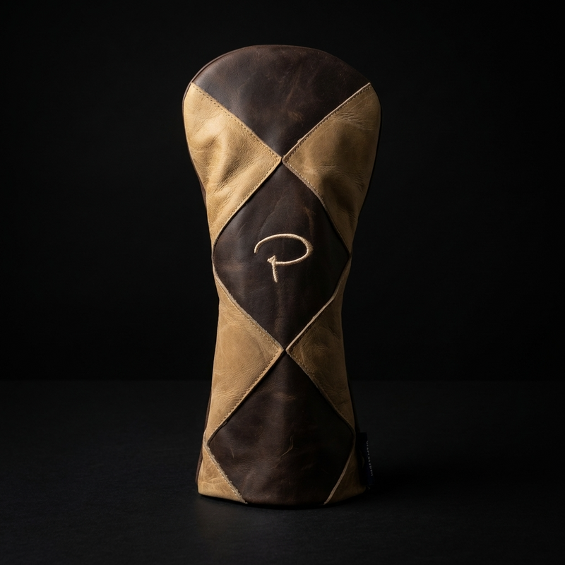 Piretti Genuine Leather Driver Headcover by Bobby Golf