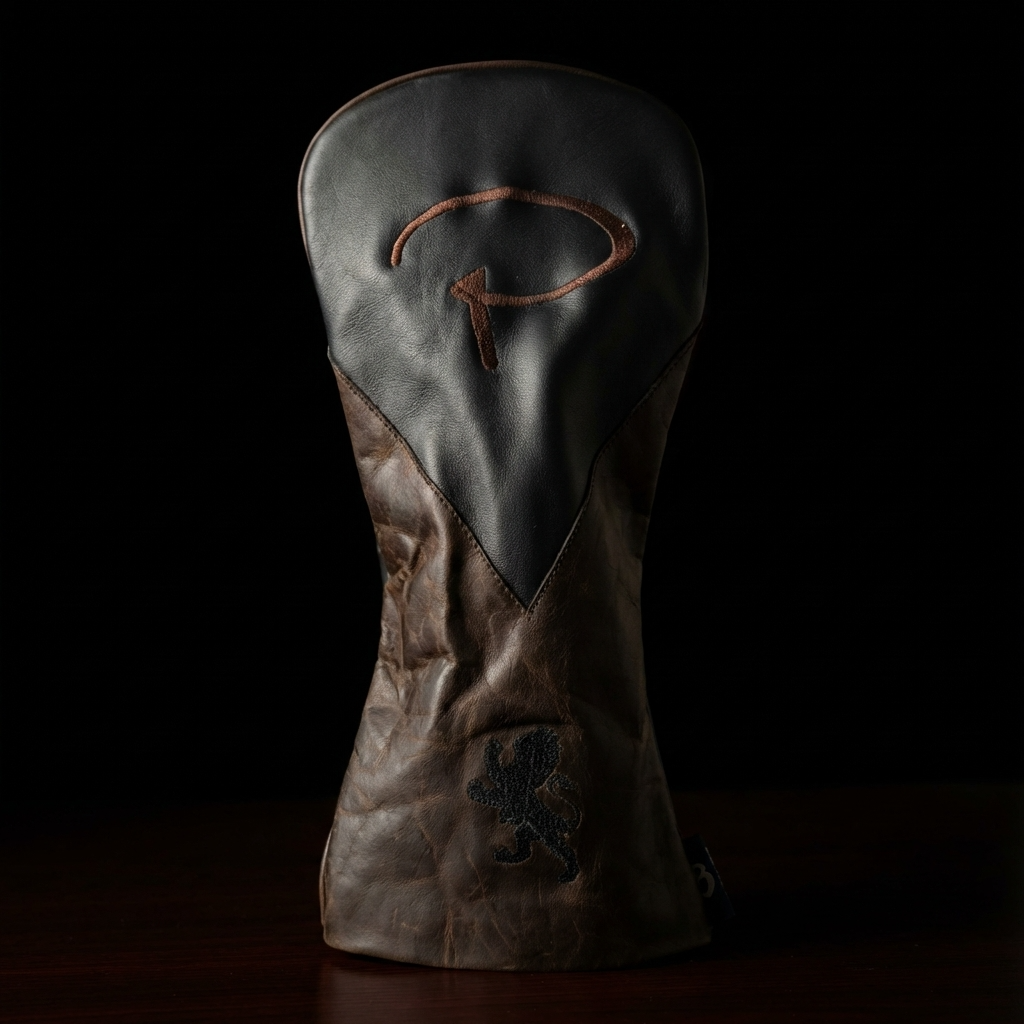 Piretti Genuine Leather Driver Headcover by Bobby Golf