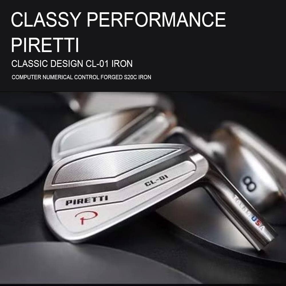 Piretti CL-01 Cavity Back Irons - Trade Show Display Set