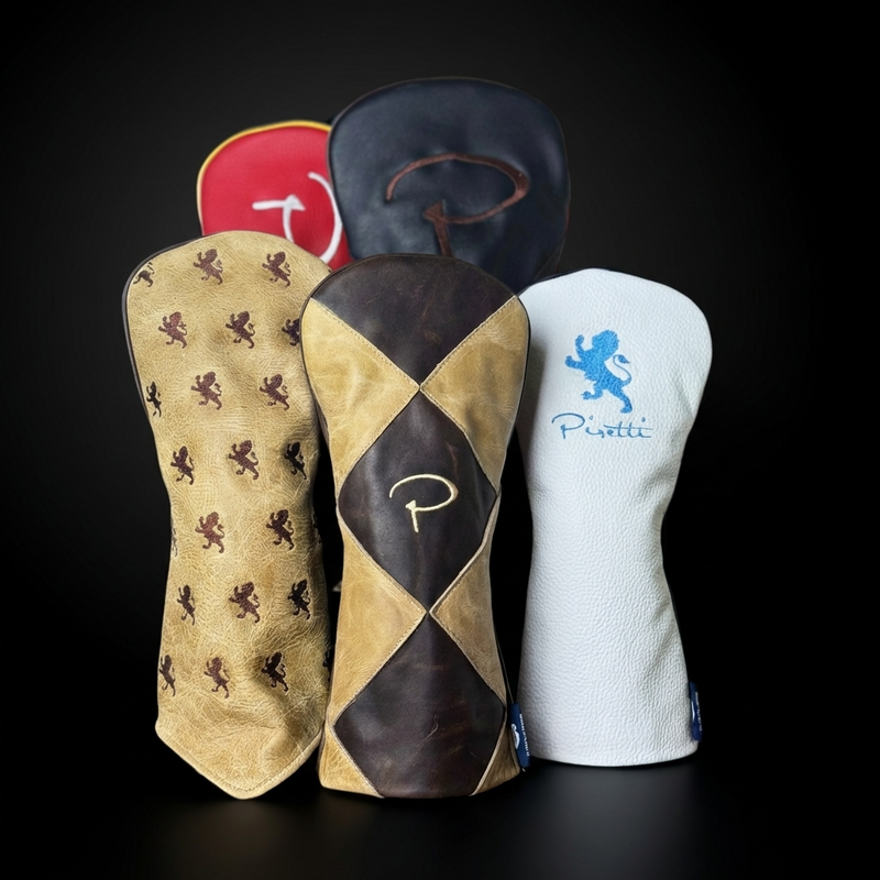 Piretti Genuine Leather Fairway Wood Headcover by Bobby Golf